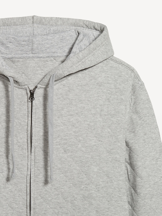 Image number 5 showing, Essential Quilted Zip Hoodie