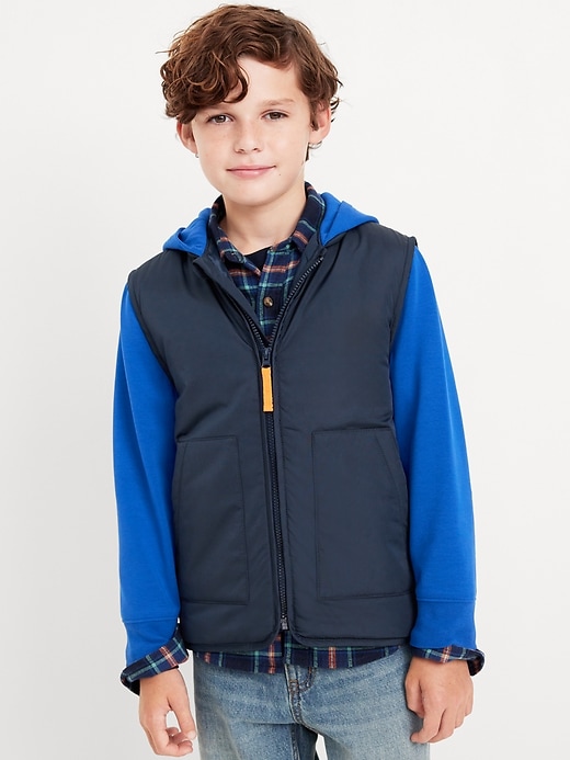 View large product image 1 of 3. Hybrid Puffer Jacket for Boys