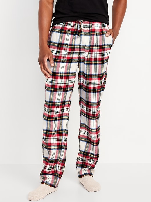 Image number 1 showing, Flannel Pajama Pants for Men