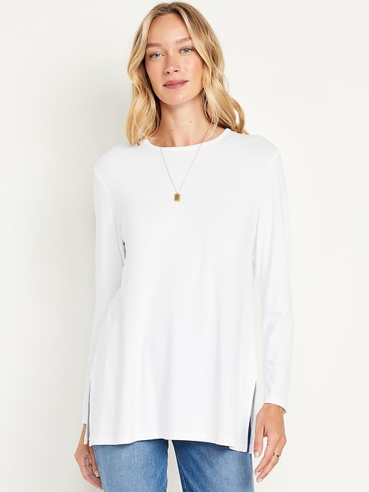 Image number 1 showing, Luxe Tunic T-Shirt