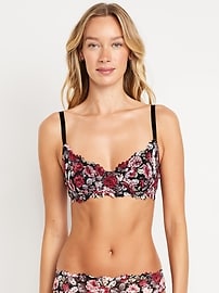 Image number 1 showing, Lace Balconette Bra