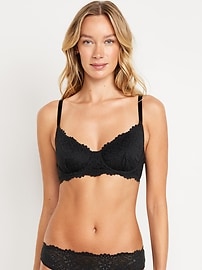 Image number 1 showing, Lace Balconette Bra