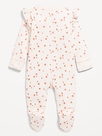 View large product image 3 of 3. 2-Way-Zip Printed Sleep &amp; Play Footed One-Piece for Baby