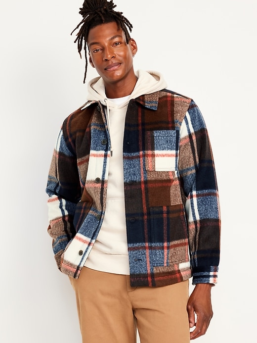 Plaid Chore Jacket Old Navy