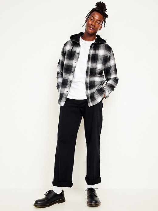 Image number 7 showing, Hooded Flannel Shirt