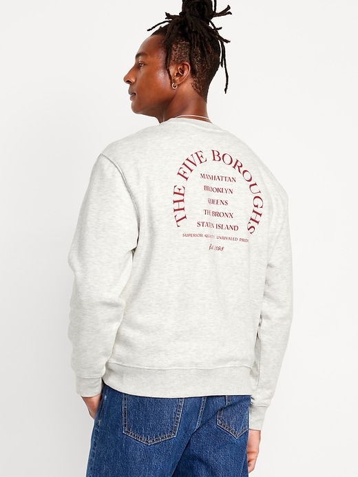 Image number 5 showing, Oversized Crew-Neck Sweatshirt