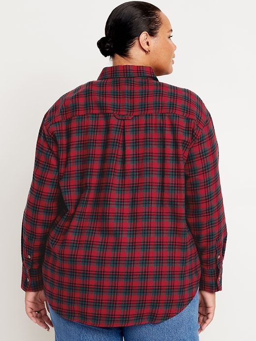 Image number 8 showing, Button-Down Flannel Tunic