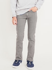 Image number 1 showing, Built-In Flex Black Skinny Jeans For Boys