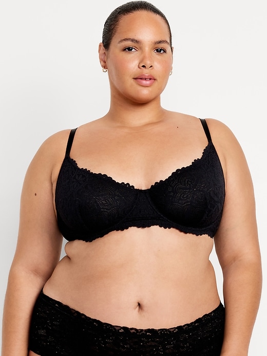 Image number 7 showing, Lace Balconette Bra
