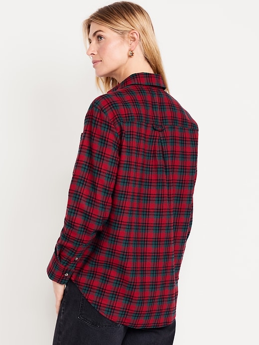 Image number 2 showing, Button-Down Flannel Tunic