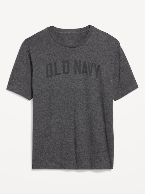 Logo-Graphic Crew-Neck T-Shirt - Charcoal