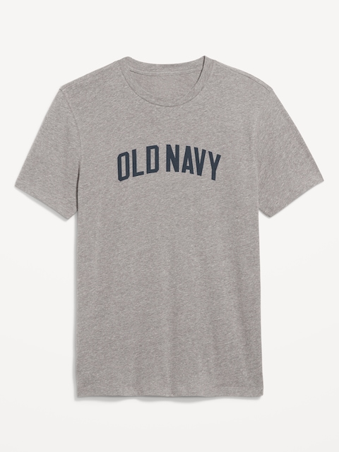 Logo-Graphic Crew-Neck T-Shirt - Heather Gray