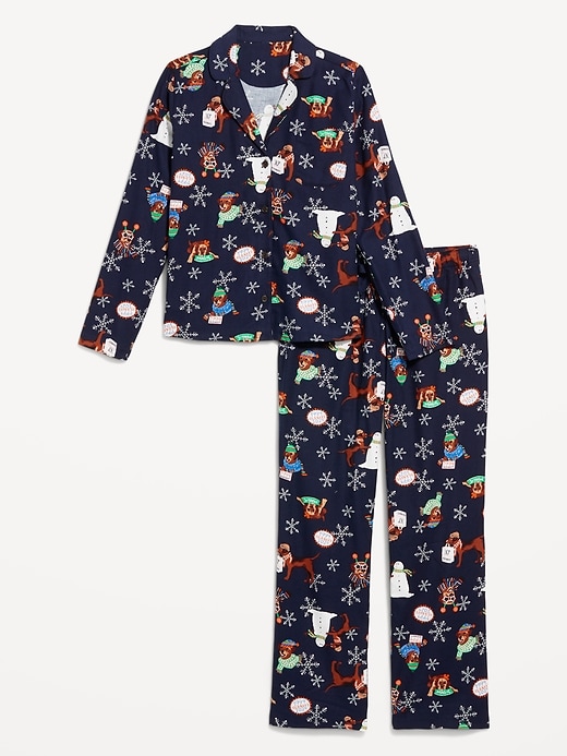 Image number 4 showing, Flannel Pajama Set for Women