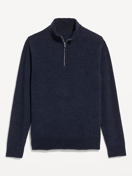 Image number 4 showing, Chenille Quarter Zip