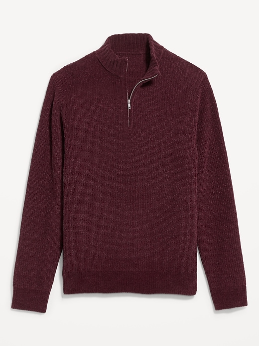 Image number 8 showing, Chenille Quarter Zip