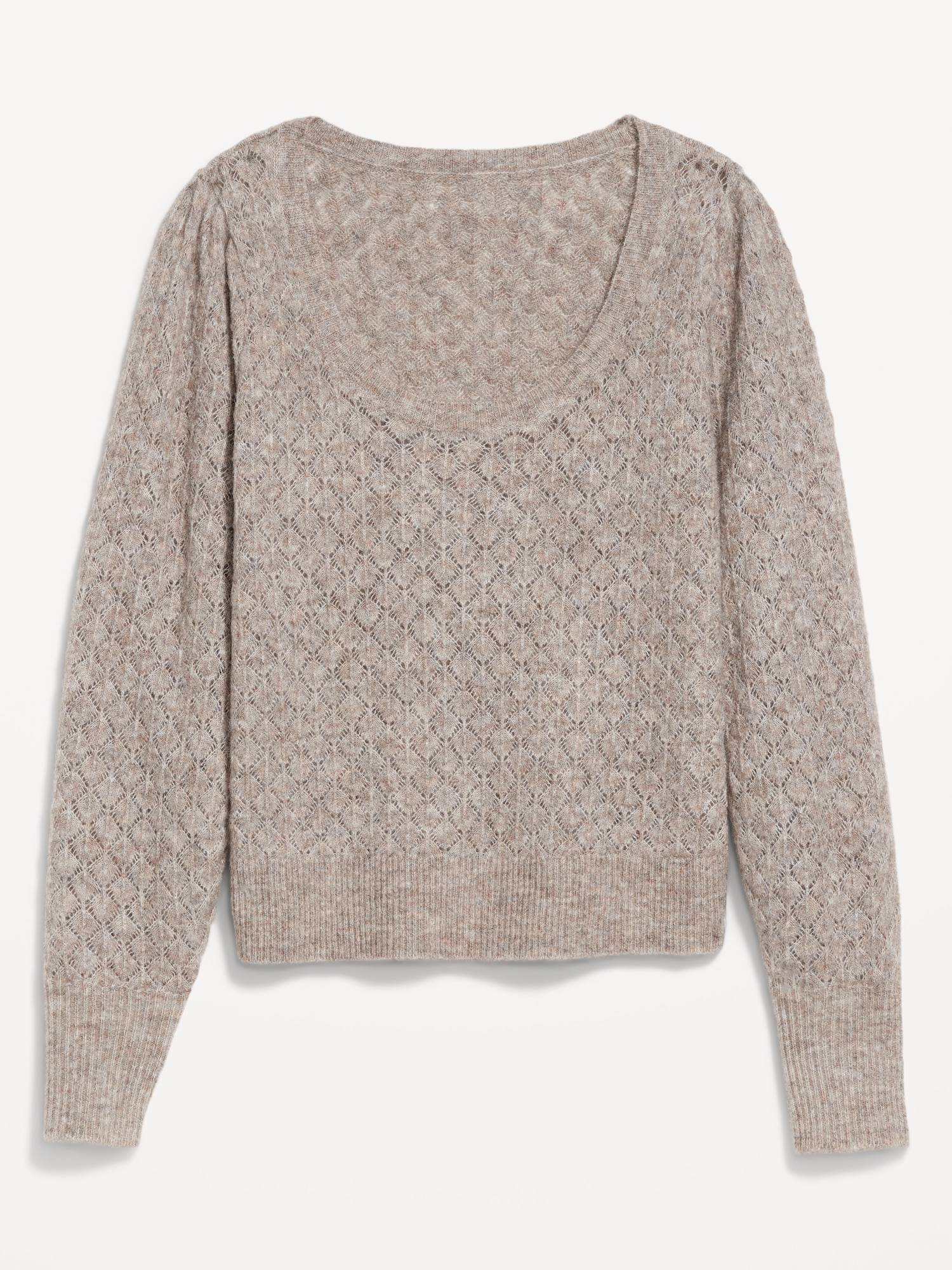 Pointelle Sweater