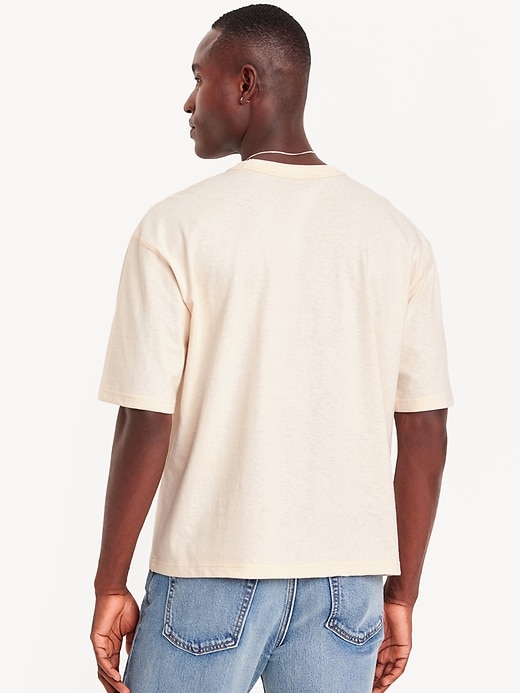 Image number 5 showing, Heavyweight Crop Crew-Neck T-Shirt