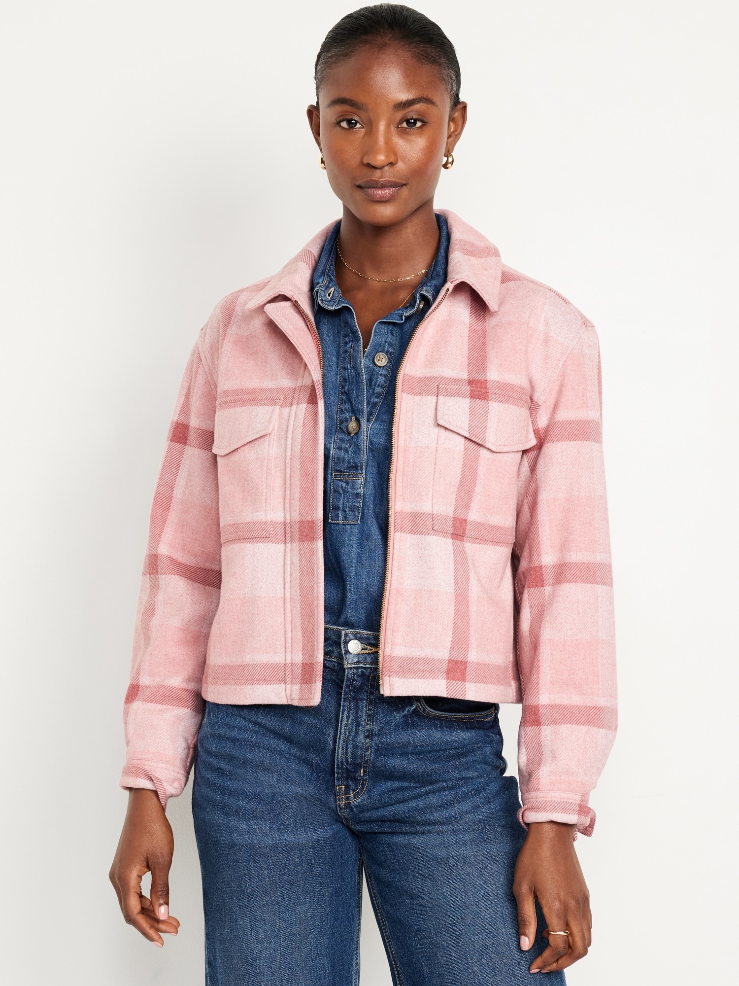 Relaxed Shirt Jacket