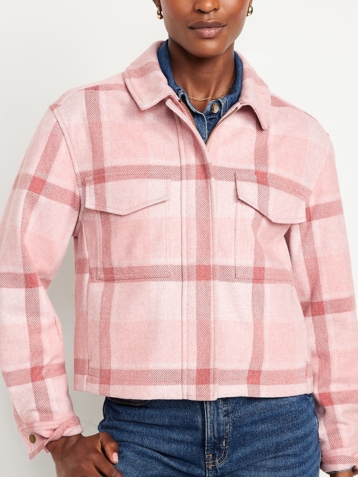 Image number 5 showing, Relaxed Shirt Jacket