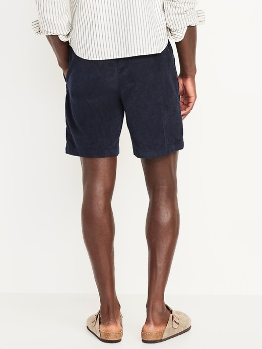 Image number 5 showing, Corduroy Jogger Shorts -- 7-inch inseam