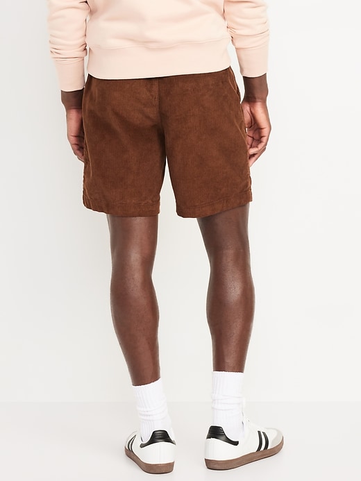 Image number 2 showing, Corduroy Jogger Shorts -- 7-inch inseam