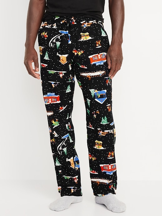 Image number 1 showing, Flannel Pajama Pants for Men