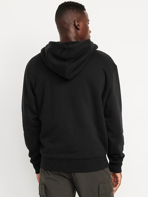 Image number 5 showing, Sherpa-Lined Zip Hoodie