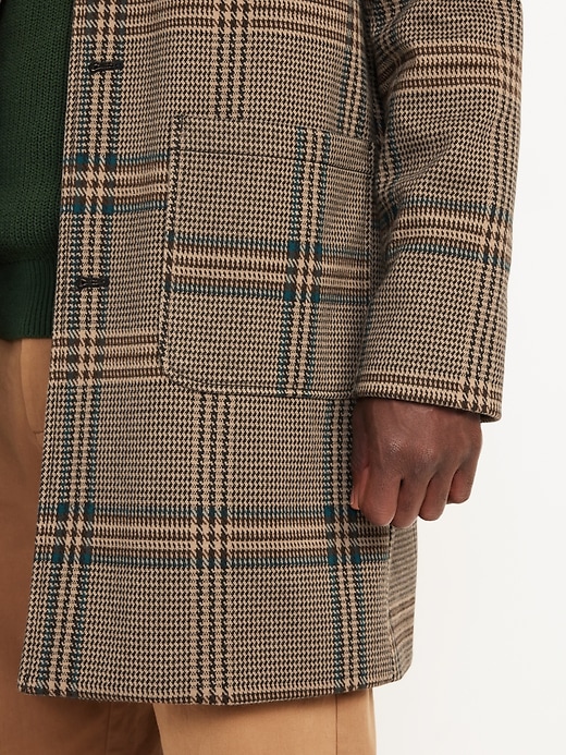 Image number 6 showing, Plaid Topcoat