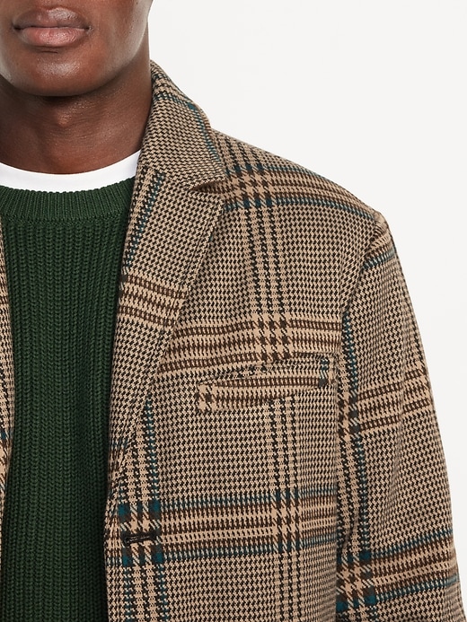 Image number 4 showing, Plaid Topcoat