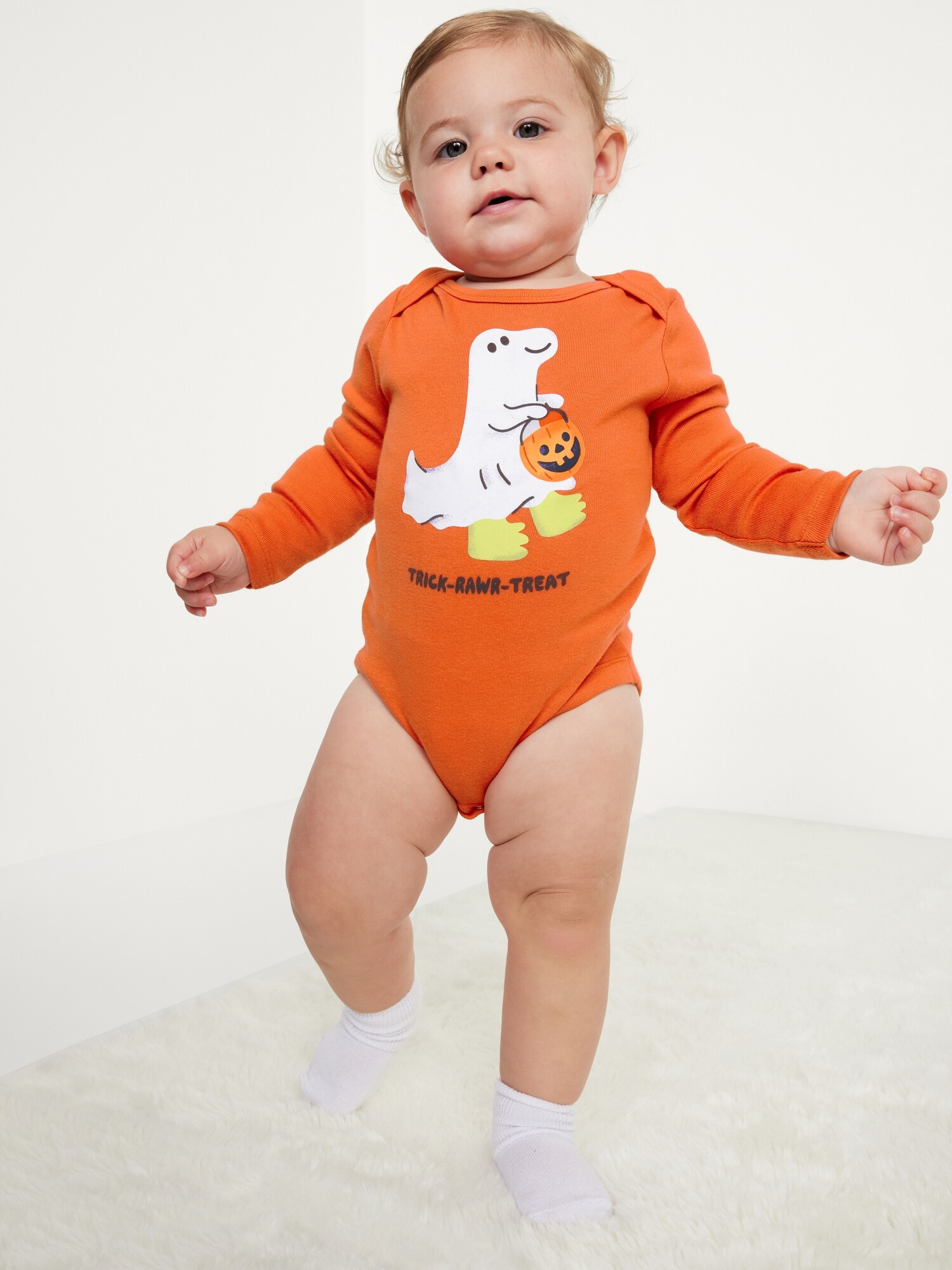 Earth Elements Baby Unisex Long Sleeve Bodysuit 3-6 Months Red