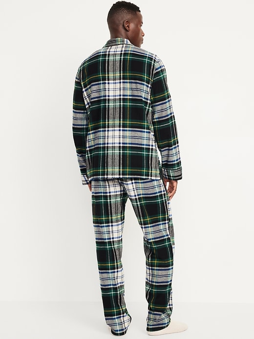 Image number 2 showing, Flannel Pajama Set for Men