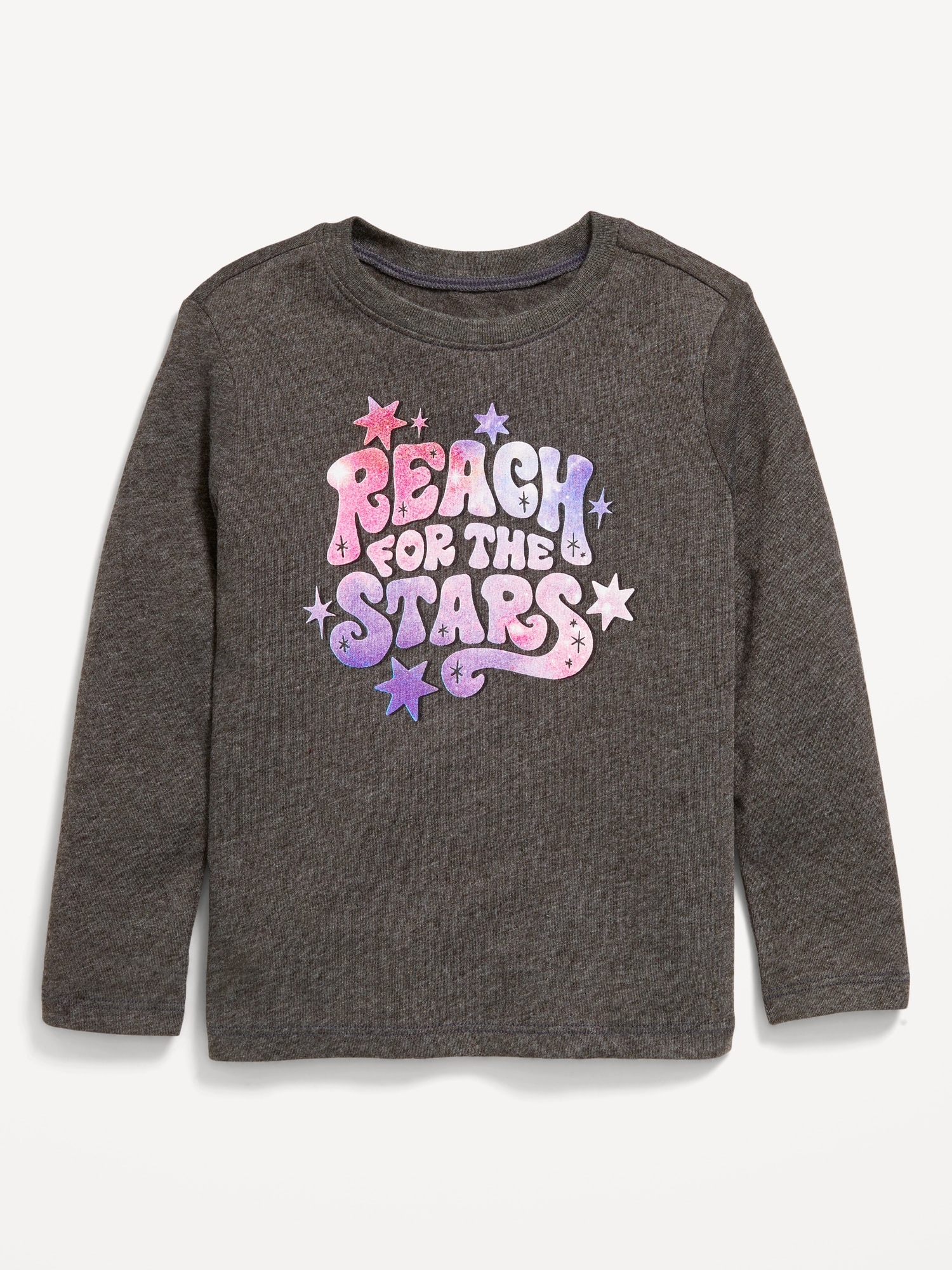 Long-Sleeve Graphic T-Shirt for Toddler Girls