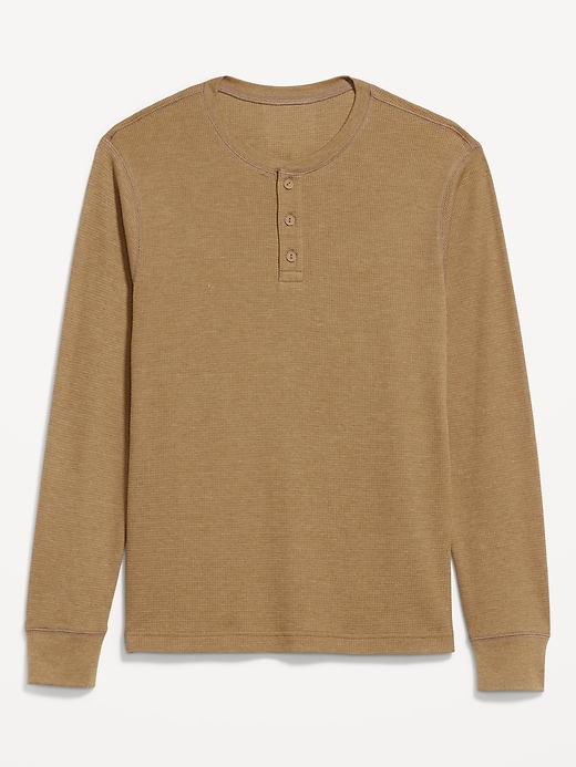 Image number 4 showing, Waffle Henley T-Shirt