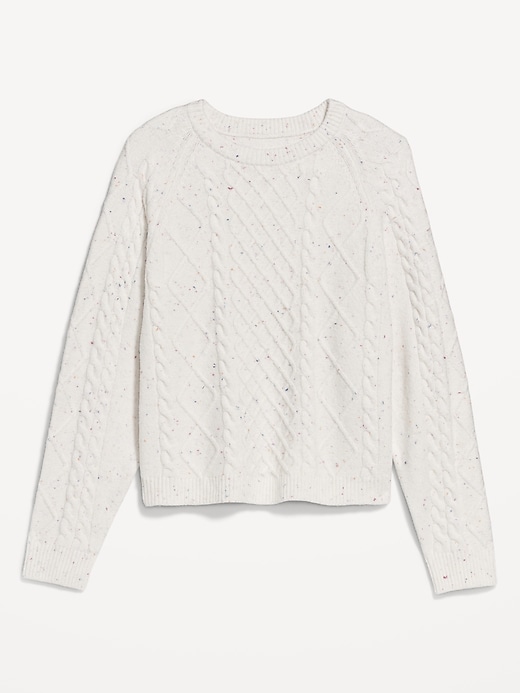 Image number 4 showing, SoSoft Cable Sweater