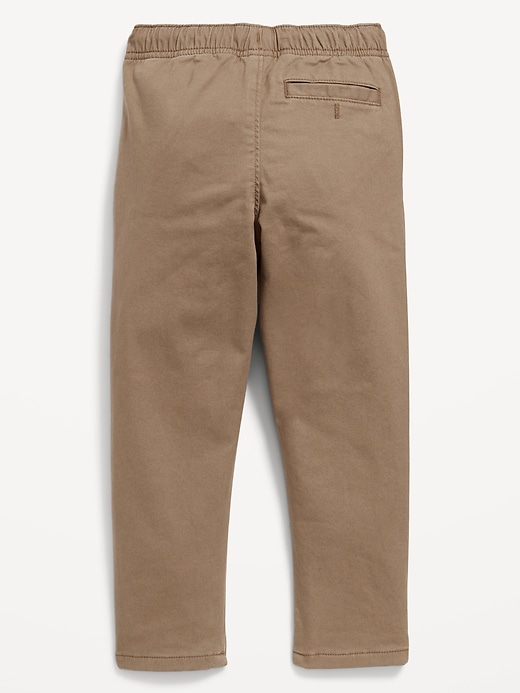 View large product image 2 of 2. Cozy-Lined Twill Pants for Toddler Boys