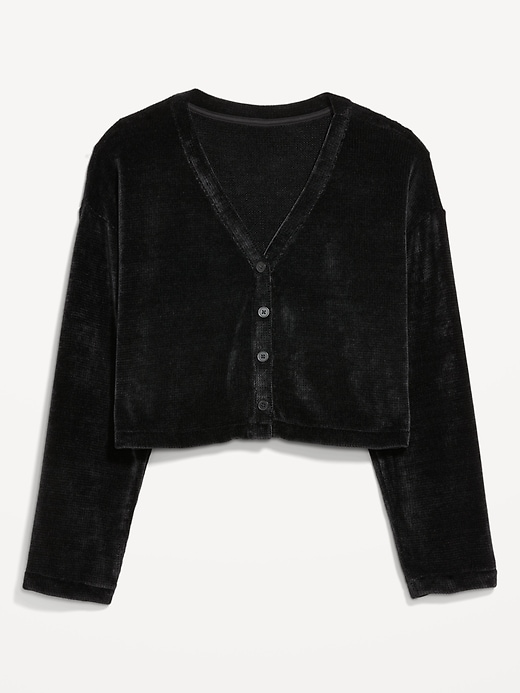 Image number 4 showing, Cozy Chenille Button-Down Top