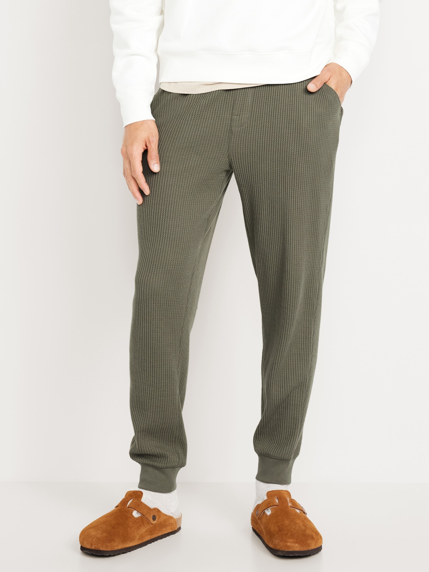 Waffle Knit Joggers Old Navy