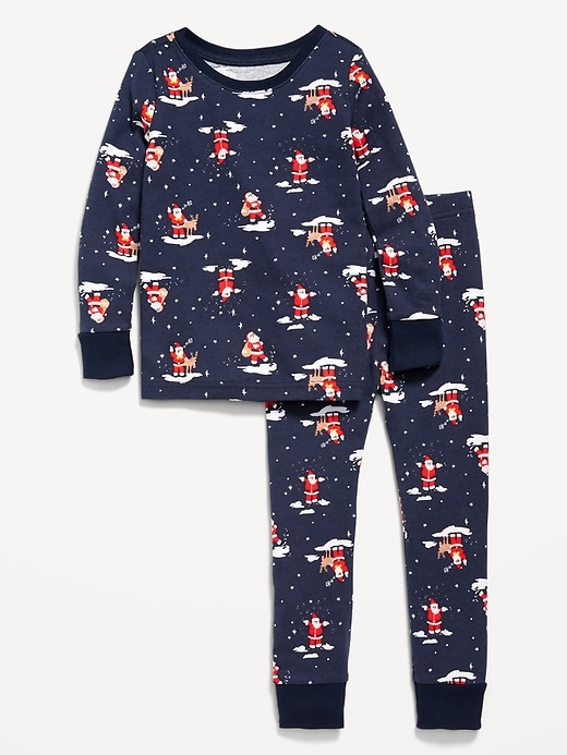 View large product image 1 of 3. Printed Snug-Fit Pajama Set for Toddler &amp; Baby