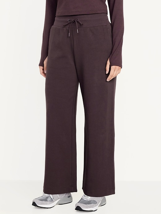 Image number 4 showing, Dynamic Fleece Wide-Leg Pants