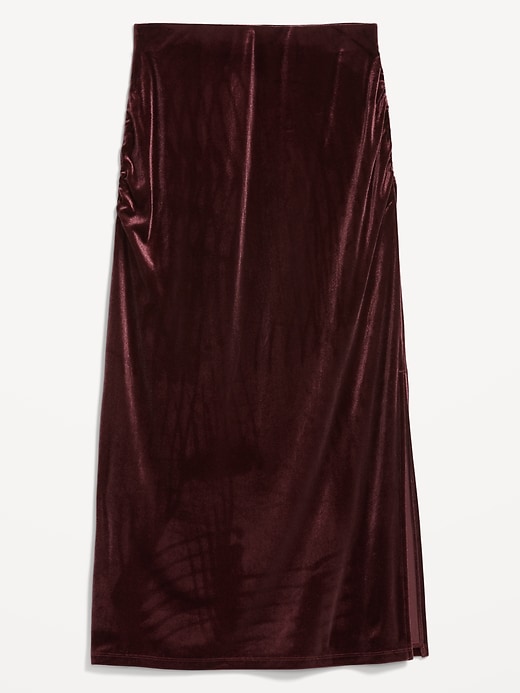 Image number 4 showing, Velvet Maxi Skirt