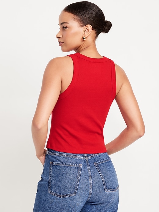 Image number 8 showing, Snug Crop Tank Top