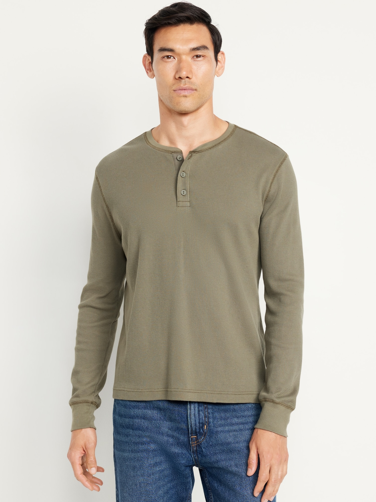 Waffle Henley T-Shirt