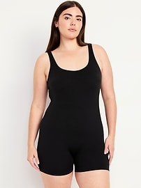 View large product image 5 of 8. Seamless Ribbed Tank Top Bodysuit