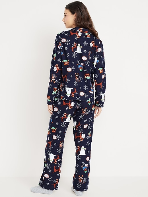 Image number 2 showing, Flannel Pajama Set for Women