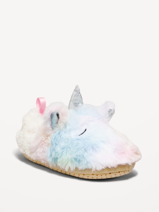 View large product image 1 of 3. Unisex Critter Slippers for Toddler