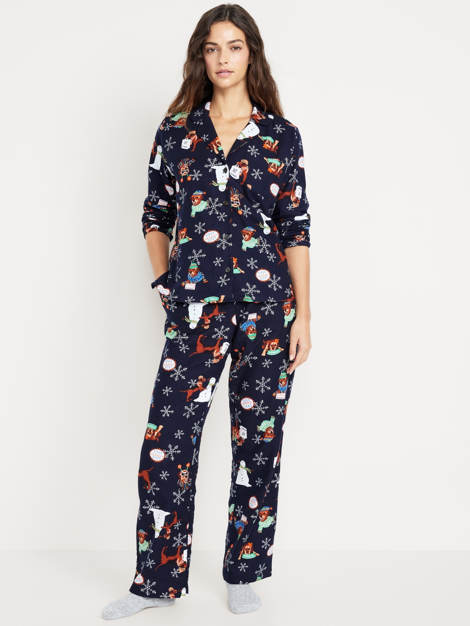 Flannel Pajama Set