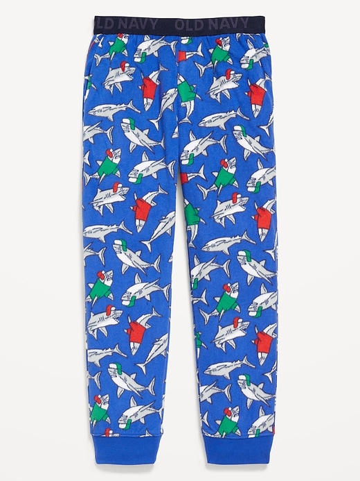 View large product image 1 of 1. Microfleece Pajama Joggers for Boys