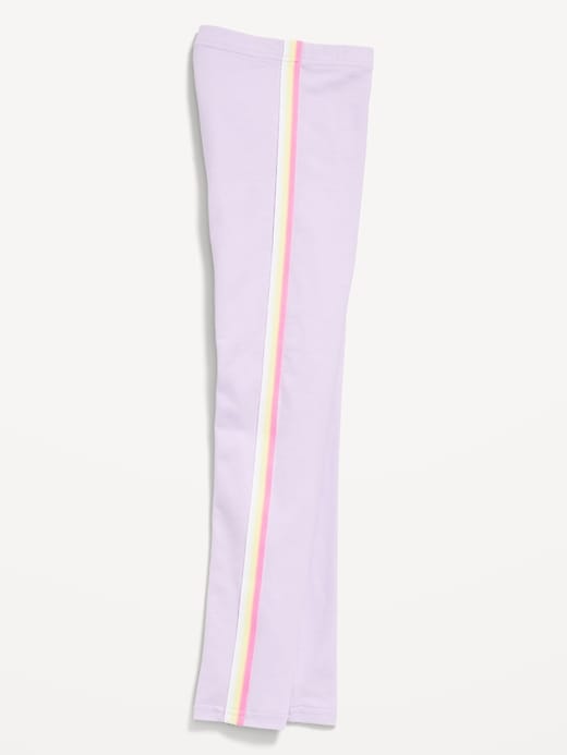 Image number 5 showing, Rainbow Stripe Leggings for Girls