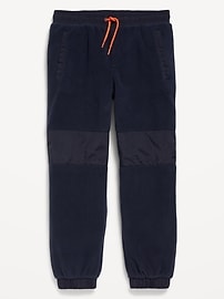 View large product image 4 of 5. Baggy Microfleece Utility Pocket Sweatpants for Boys