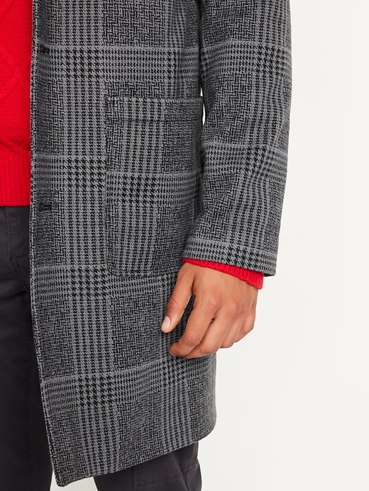 Image number 5 showing, Plaid Topcoat